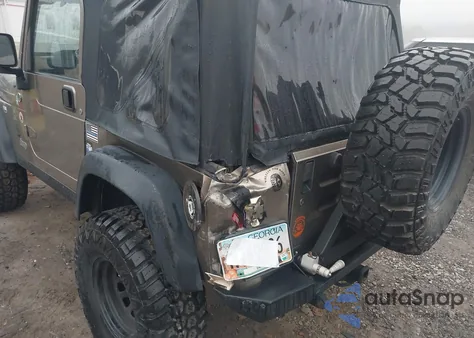 2004 Jeep Wrangler Rubicon из США, поврежденный, VIN 1J4FA69S24P764485